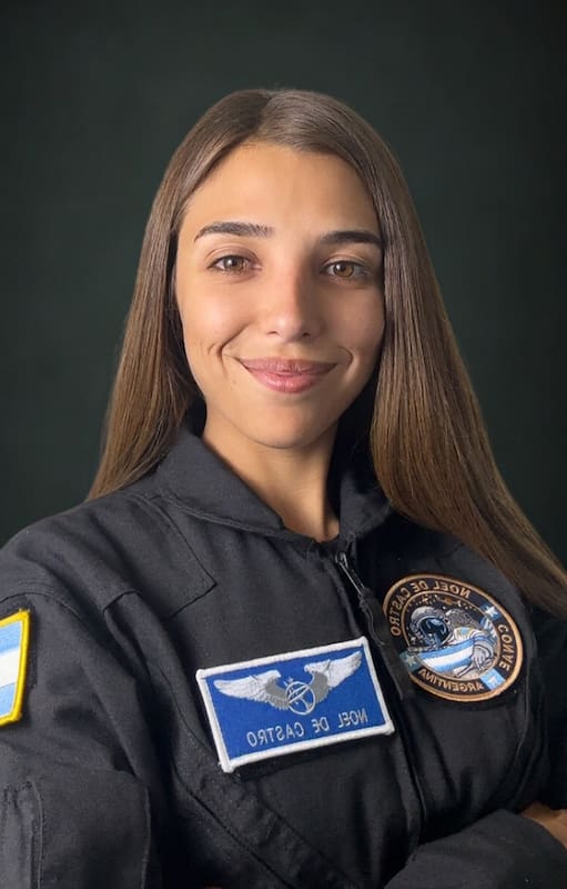 "Esto es 80 o 90 por ciento disciplina; hay gente brillante que no quiere vivir así", remarca Noel de Castro, la joven salteña que sueña con llegar al espacio