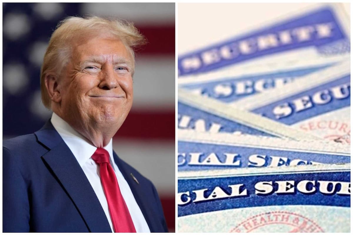 Esto podría pasar con la Seguridad Social en EE.UU. con el regreso de Donald Trump al poder