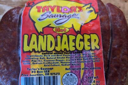 Estos artículos se enviaron a establecimientos minoristas en California y Oregón. (Imagen de FSIS)