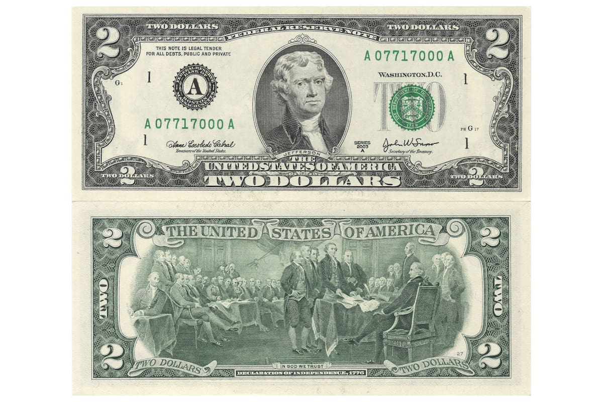 Estos billetes en circulación pueden alcanzar precios elevados en el mercado de subasta