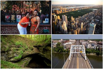 Estos cuatro monumentos nacionales son lugares únicos en EE.UU.. Revelan la historia norteamericana y sorprenden con su entorno natural extraordinario.