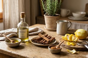 El truco casero con aceite de oliva, canela y limón que es tendencia en los hogares