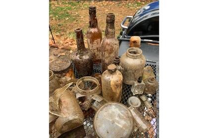 Estos objetos fueron descubiertos en una casa de 1871