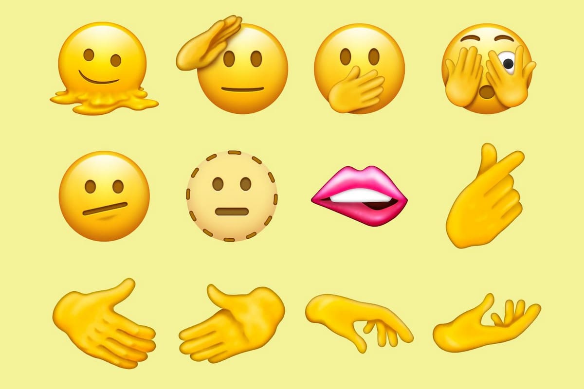 Estos son algunos de los diseños de emoji aprobados por el consorcio Unicode para el próximo año