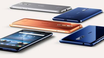Estos son los colores que tendrá el Nokia 8