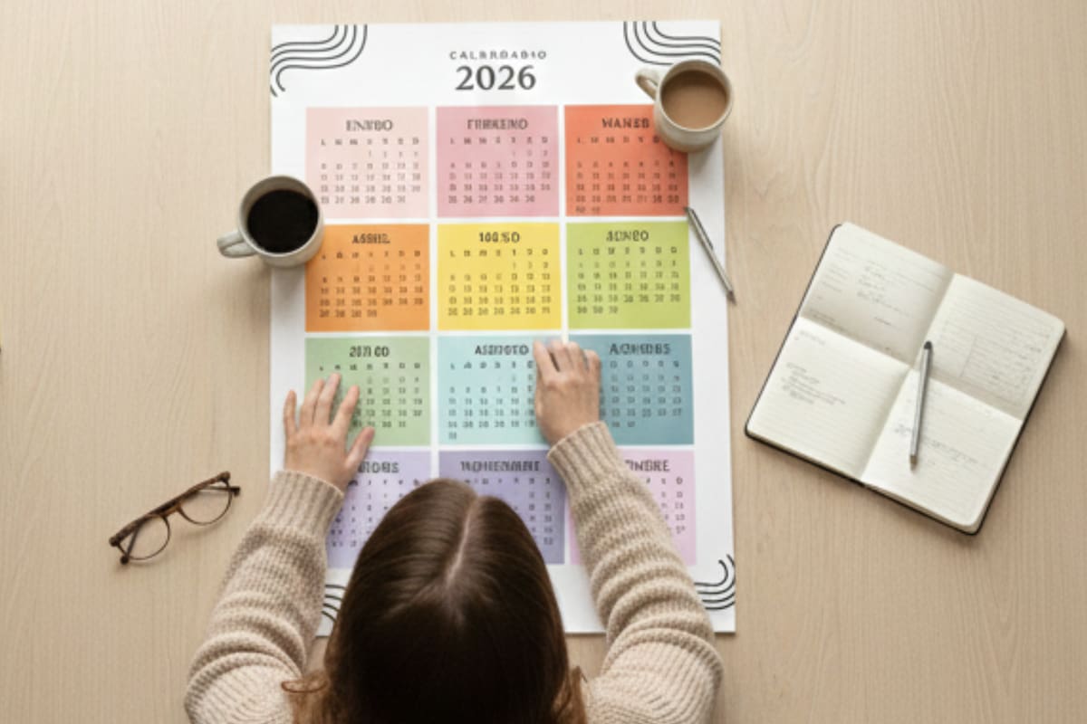 Estos son los feriados de 2026