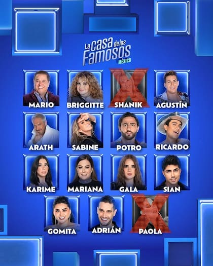 Estos son los participantes restantes de la Casa de los Famosos México