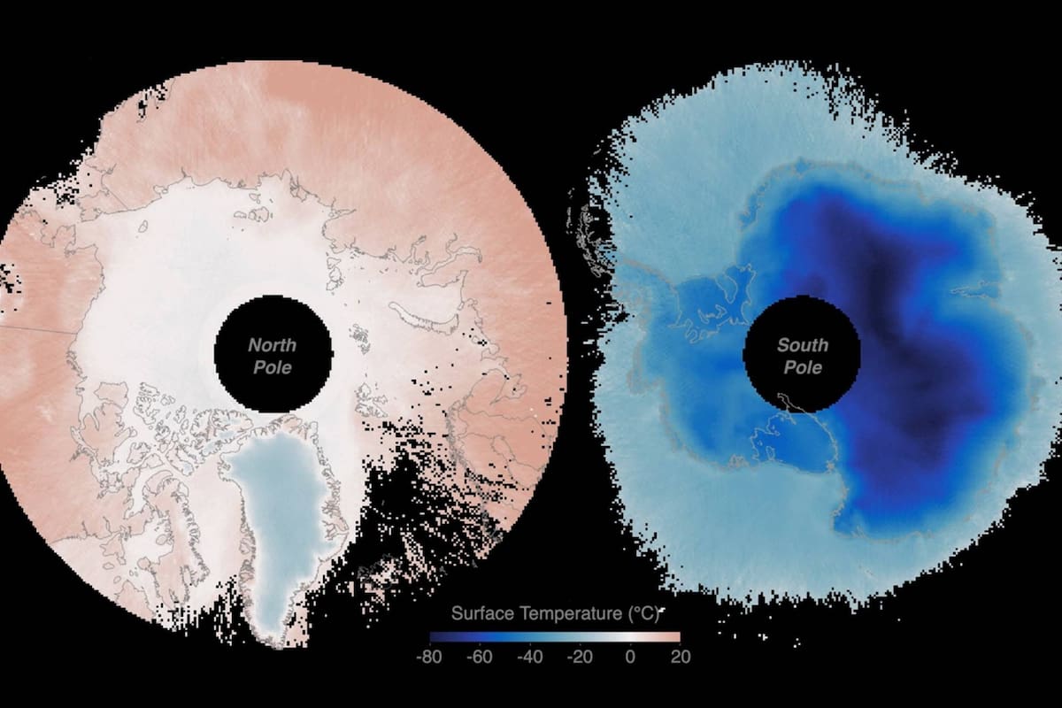 Estos son los resultados de la misión Prefire de la NASA, la cual utiliza dos satélites pequeños para monitorear el calor infrarrojo que la Tierra emite desde sus regiones polares