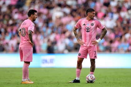 “Estoy seguro de que no se perderá el Mundial”, dijo Rodrigo De Paul sobre Lionel Messi tras la molestia muscular que lo obligó a salir de la cancha ante Philadelphia Union.