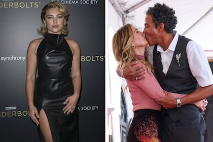 Estrellas en un flash: del look de Florence Pugh a los besos de Ellen Pompeo