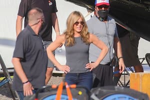 Estrellas en un flash: del nuevo rodaje de Jennifer Aniston al fin de la abstinencia de Ashton Kutcher y Mila Kunis