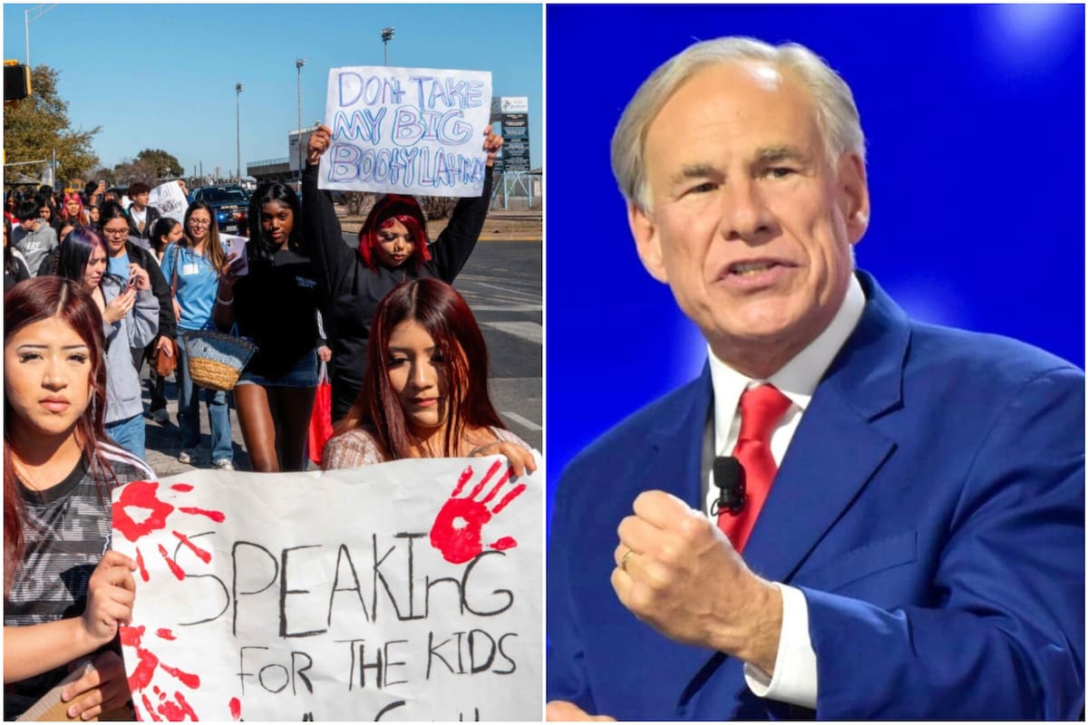 Estudiantes de diferentes jurisdicciones de Texas protestaron ante las políticas del ICE