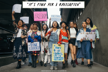 Estudiantes de diseño se suman a Fashion Revolution