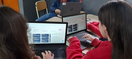 Estudiantes de la Escuela Leonardo Da Vinci, en Berazategui, también implementaron el proyecto