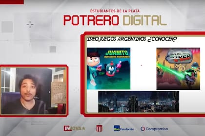 Estudiantes de La Plata, estrenó Potrero Digital un espacio dedicado a los chicos que quieran aprender programación de videojuegos y robótica