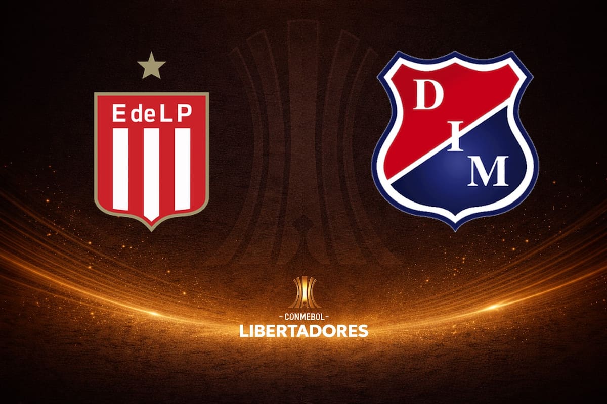 Estudiantes de La Plata y Independiente Medellín disputaron uno de los encuentros de la jornada de la Copa Libertadores