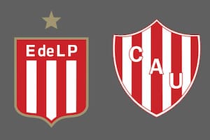Estudiantes de La Plata y Unión Santa Fe disputaron uno de los encuentros de la jornada del fútbol argentino