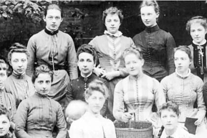 Estudiantes del Norland College en el siglo XIX
(FOTO: https://www.norland.ac.uk/)