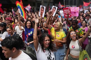 Brasil: Estudiantes se manifiestan en Río de Janeiro en contra de Bolsonaro