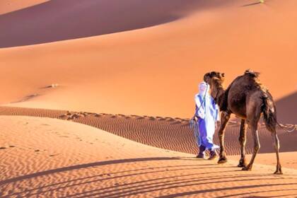 El Sahara tiene aproximadamente nueve millones de kilómetros cuadrados (Imagen de archivo)