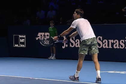 Etcheverry, al servicio contra Murray en Basilea