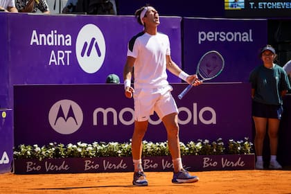 Etcheverry mostró un buen rendimiento durante su partido ante Alejandro Tabilo y se metió en semifinales