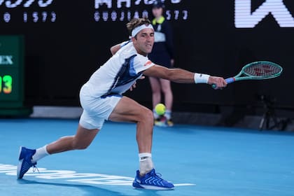 Etcheverry realizó una buena actuación ante el N° 10 del mundo