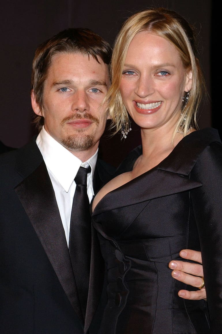 Ethan Hawke y Uma Thurman