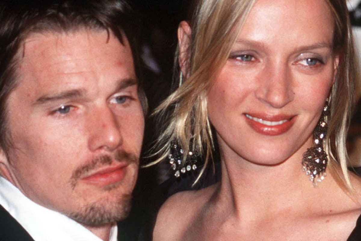 Ethan Hawke y Uma Thurman