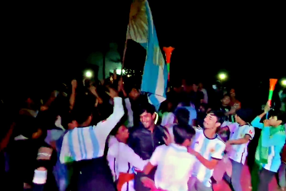 Euforia en Bangladesh por la selección argentina