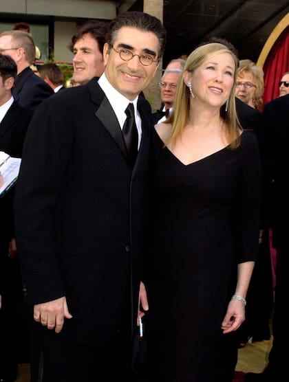 Eugene Levy y Catherine O'Hara en los Oscar 2004