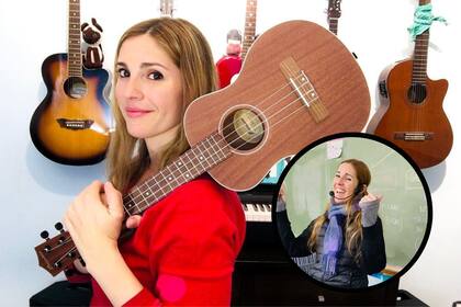 Eugenia Barker es cantante y se desempeña como docente en un colegio de Belgrano