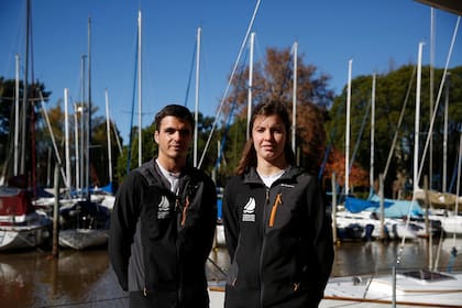 Eugenia Bosco y Mateo Majdalani, competirán en Lima, tras su alianza con los campeones olímpicos de Yachting