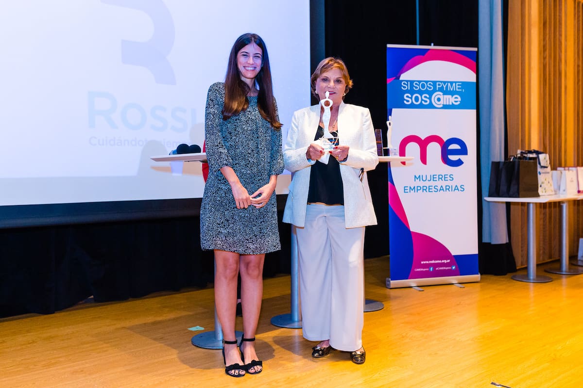 Eugenia Cerdá de Rossi, fue reconocida por su trayectoria empresarial