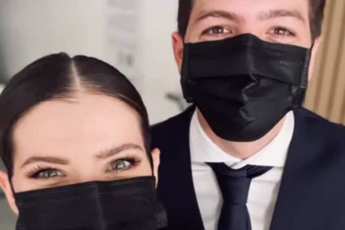 Eugenia "China" Suaŕez participó del casamiento de su hermano y compartió varias postales del especial acontecimiento