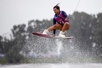 Eugenia De Armas entró la tercera medalla este lunes, el el día más prolífico para Argentina