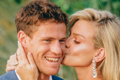 Eugenia De Martino es una gran compañía para el tenista argentino