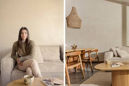 Eugenia es ingeniera ambiental y esta es su primera casa sola, para ella era fundamental que haya un consumo consciente.