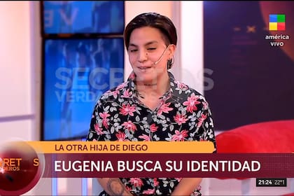 Eugenia Laprovíttola, supuesta hija de Diego Maradona
