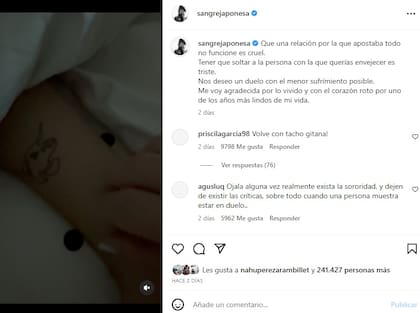 Eugenia Suárez confirma su separación con Rusherking