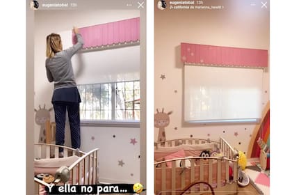 Eugenia Tobal renovó el cuarto de su hija con detalles en color rosa