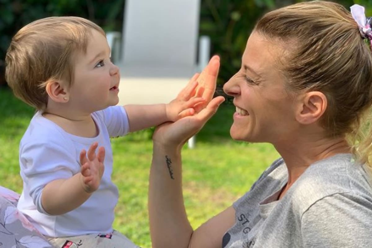 Eugenia Tobal renovó la habitación de su hija Ema, de un año y medio, con algunos toques de pintura y creatividad