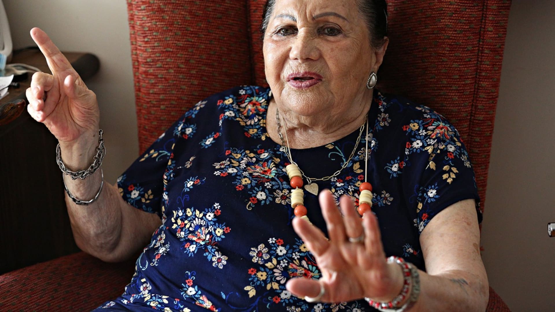 Eugenia Unger, sobreviviente de Auschwitz.