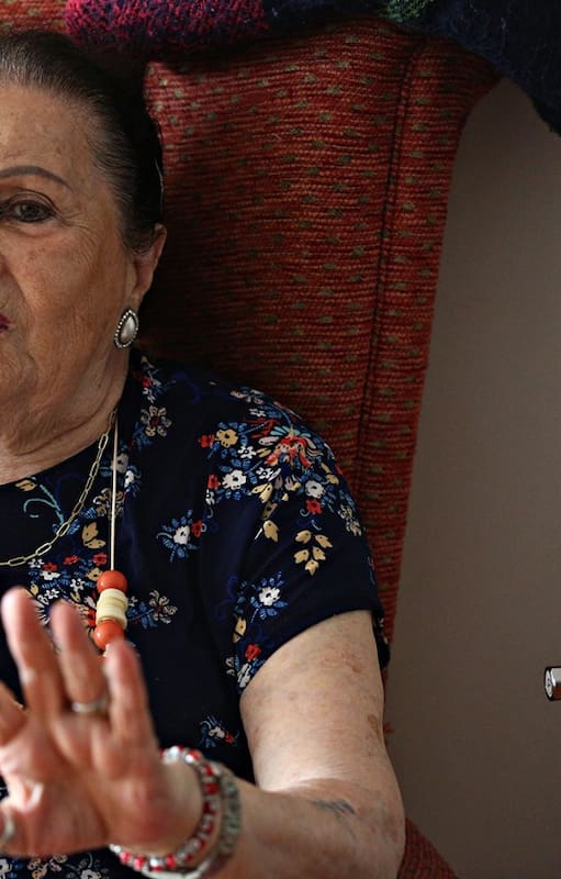 Eugenia Unger, sobreviviente de Auschwitz.
