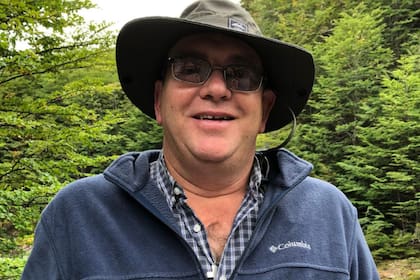 Eugenio Cardenau, productor de la zona y presidente de la Sociedad Rural de Necochea