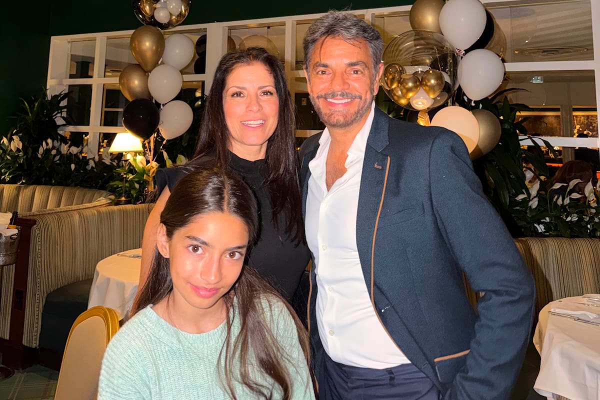 Eugenio Derbez comunicó que adoptó a un perro junto a su familia