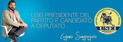 Eugenio Sangregorio, candidato a la reelección como diputado
