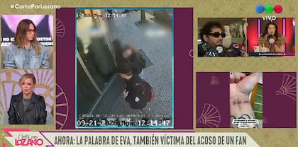 Eva Anderson contó que sufre de acoso (Foto: Captura TV)