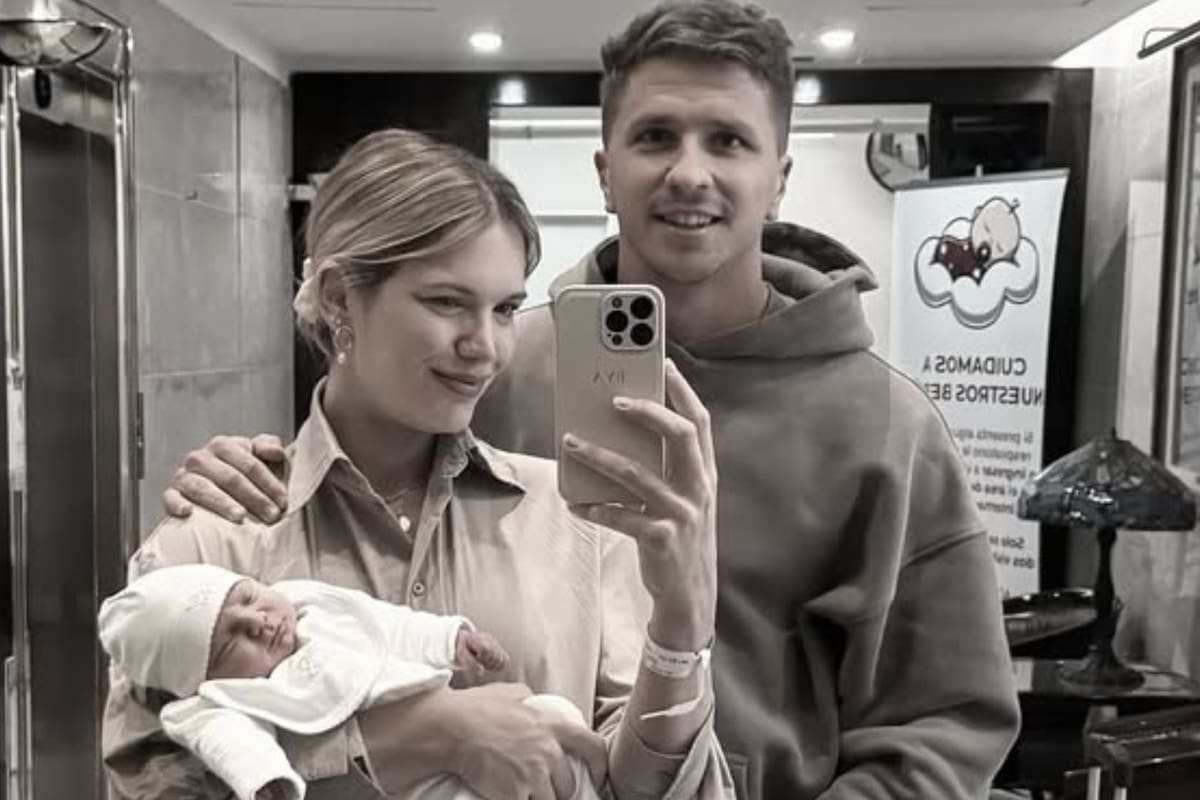 Eva Bargiela y Gianluca Simeone compartieron un álbum de los primeros días de Faustino, desde el nacimiento hasta la llegada a su casa
