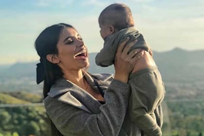 La actriz, junto a su bebé, a meses de convertirse en mamá